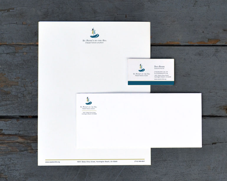 Corporate Identity for St. Peter's by-the-Sea