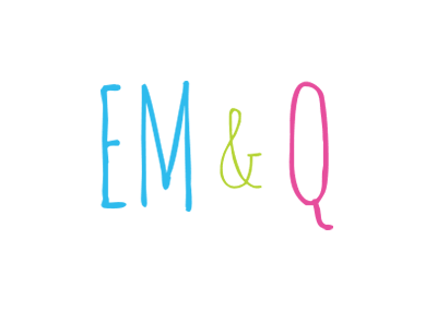 I designed the Em & Q logo